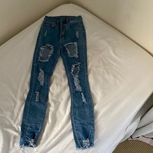 Blue jeans from Shein